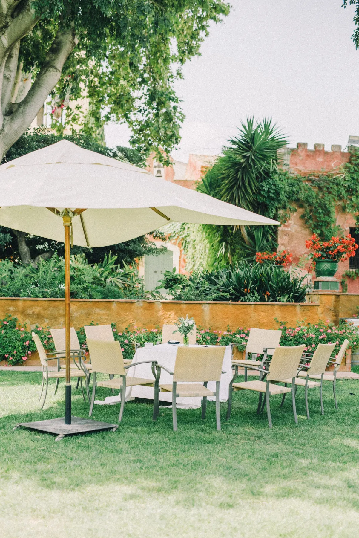 Jardin résidentiel, photo d’illustration